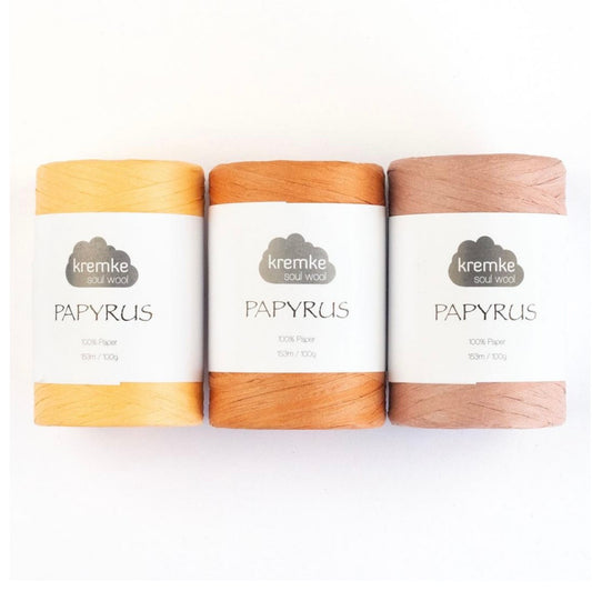 Kremke Papyrus Raffia juostelė